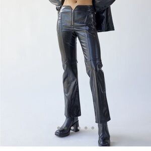 Urban Outfitters Alexa Faux Leather Moto Pant